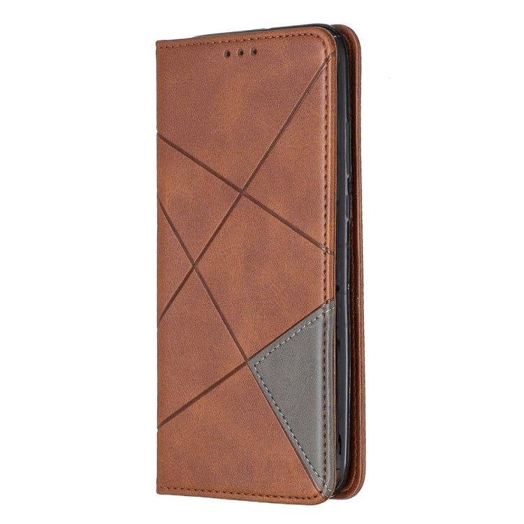 Rhombus Texture Horizontal Flip Magnetic Leather Case with Holder & Card Slots For Huawei P20 lite (2019) / nova 5i