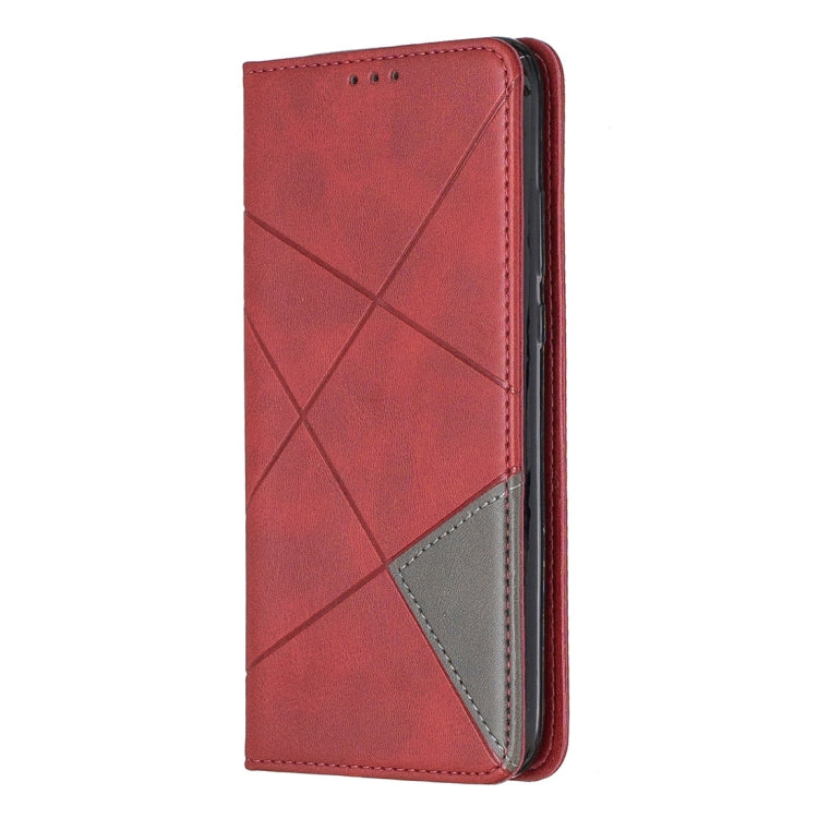 Rhombus Texture Horizontal Flip Magnetic Leather Case with Holder & Card Slots For Huawei P20 lite (2019) / nova 5i