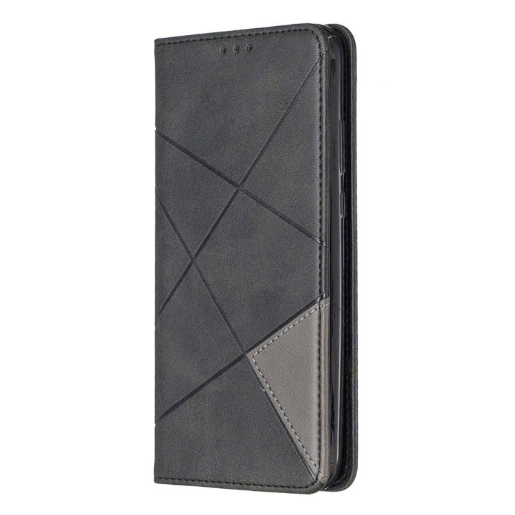 Rhombus Texture Horizontal Flip Magnetic Leather Case with Holder & Card Slots For Huawei P20 lite (2019) / nova 5i