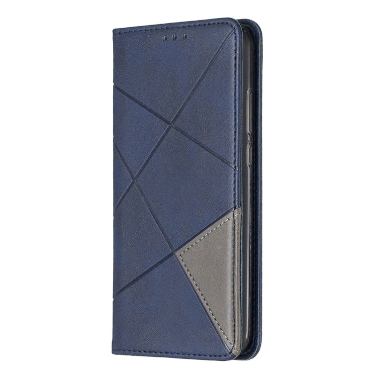 Rhombus Texture Horizontal Flip Magnetic Leather Case with Holder & Card Slots For Huawei P20 lite / nova 3e