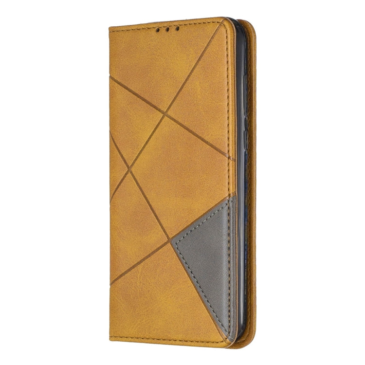 Rhombus Texture Horizontal Flip Magnetic Leather Case with Holder & Card Slots For Huawei Y5 (2019) / Honor 8S