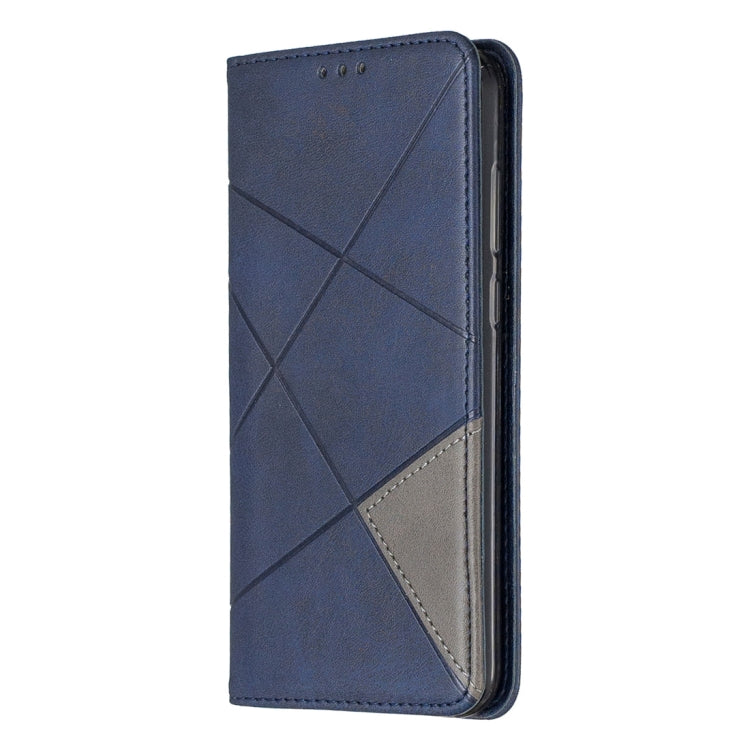 Rhombus Texture Horizontal Flip Magnetic Leather Case with Holder & Card Slots For Huawei Honor 7A / Y6 (2018)