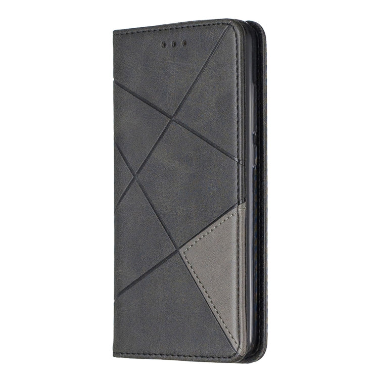 Rhombus Texture Horizontal Flip Magnetic Leather Case with Holder & Card Slots For Xiaomi Redmi 7A