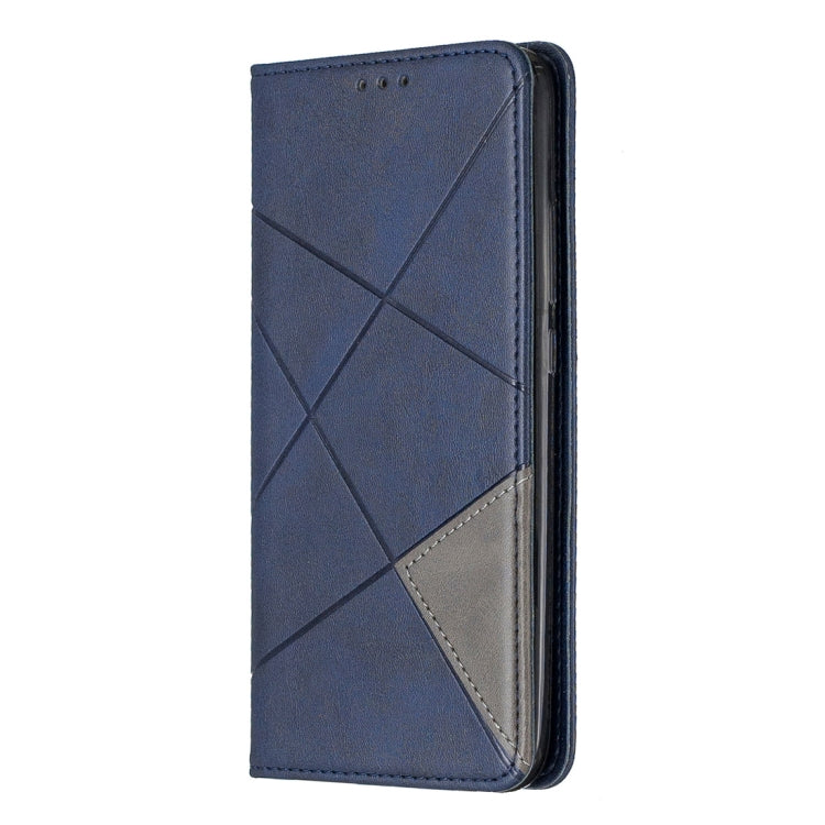 Rhombus Texture Horizontal Flip Magnetic Leather Case with Holder & Card Slots For Xiaomi Redmi 7