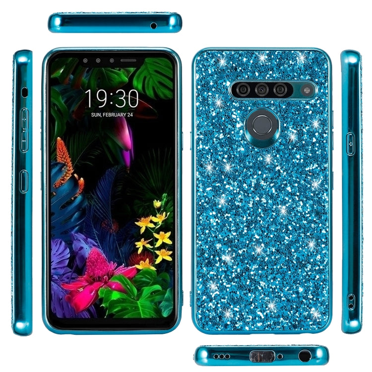 Glitter Powder Shockproof TPU Protective Case for LG G8 ThinQ
