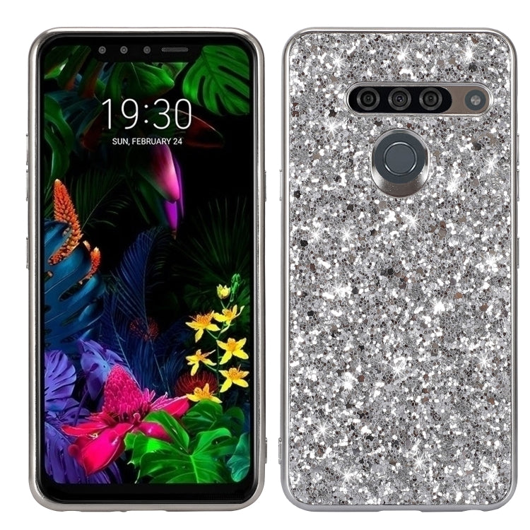 Glitter Powder Shockproof TPU Protective Case for LG G8 ThinQ