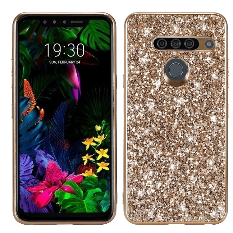 Glitter Powder Shockproof TPU Protective Case for LG G8 ThinQ