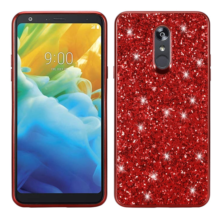 Glitter Powder Shockproof TPU Protective Case for LG Stylo 5