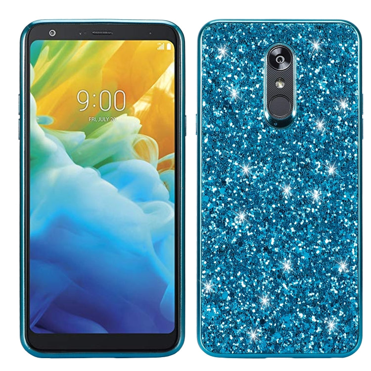 Glitter Powder Shockproof TPU Protective Case for LG Stylo 5