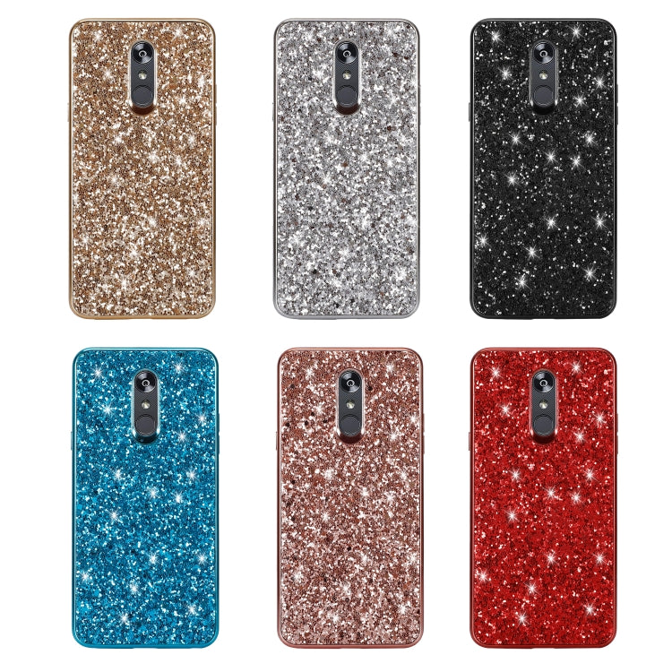 Glitter Powder Shockproof TPU Protective Case for LG Stylo 5