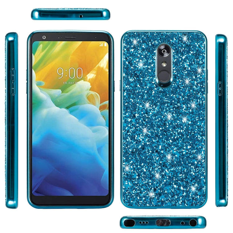 Glitter Powder Shockproof TPU Protective Case for LG Stylo 5