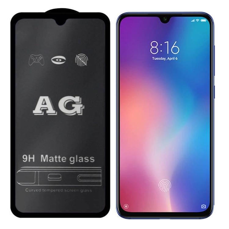 AG Matte Frosted Full Cover Tempered Glass For Xiaomi Redmi K20 & K20 Pro