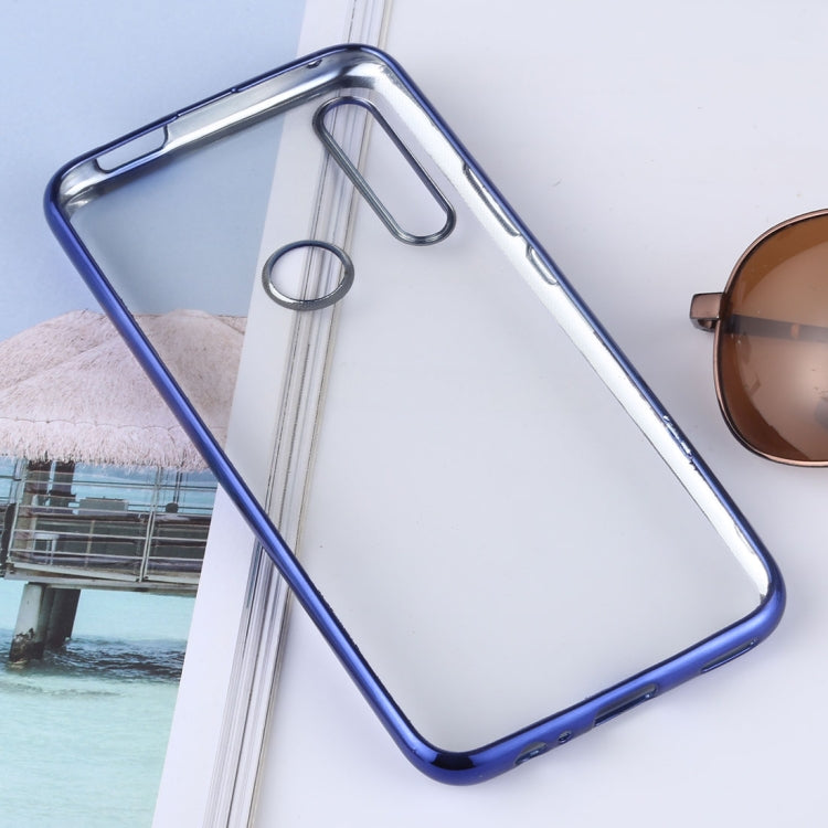 Ultra-thin Electroplating Soft TPU Protective Back Cover Case for Huawei P Smart Z / Y9 Prime