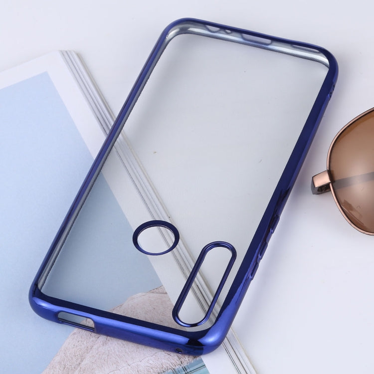 Ultra-thin Electroplating Soft TPU Protective Back Cover Case for Huawei P Smart Z / Y9 Prime