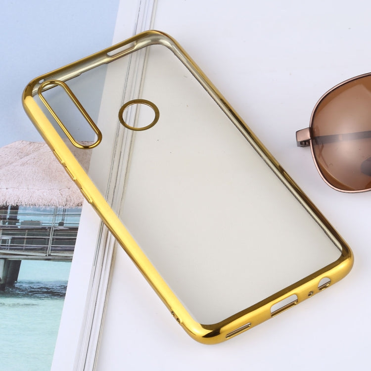 Ultra-thin Electroplating Soft TPU Protective Back Cover Case for Huawei P Smart Z / Y9 Prime