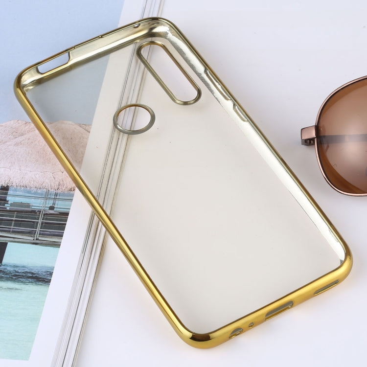 Ultra-thin Electroplating Soft TPU Protective Back Cover Case for Huawei P Smart Z / Y9 Prime