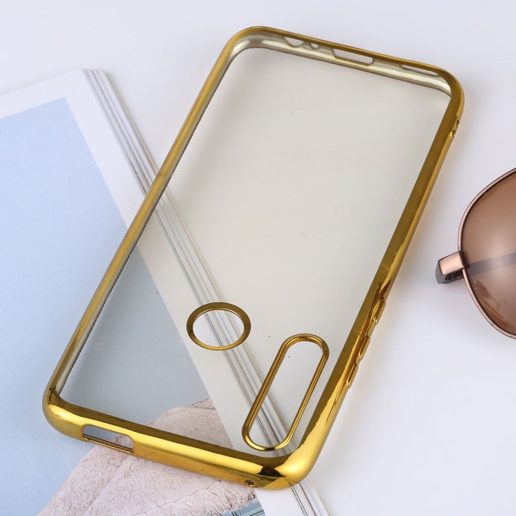 Ultra-thin Electroplating Soft TPU Protective Back Cover Case for Huawei P Smart Z / Y9 Prime