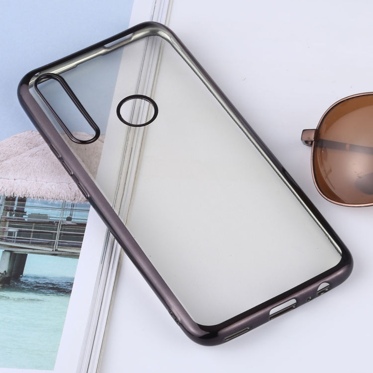 Ultra-thin Electroplating Soft TPU Protective Back Cover Case for Huawei P Smart Z / Y9 Prime