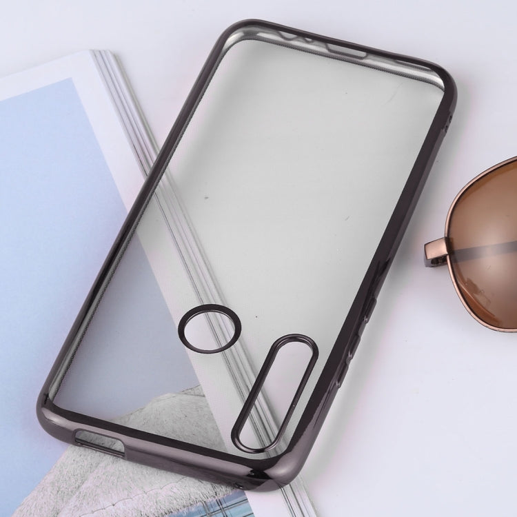 Ultra-thin Electroplating Soft TPU Protective Back Cover Case for Huawei P Smart Z / Y9 Prime