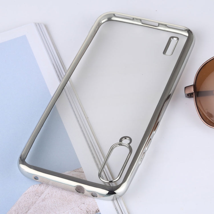 Ultra-thin Electroplating Soft TPU Protective Back Cover Case for Xiaomi Mi CC9e / Xiaomi A3