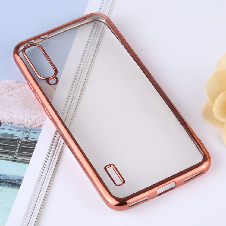 Ultra-thin Electroplating Soft TPU Protective Back Cover Case for Xiaomi Mi CC9e / Xiaomi A3