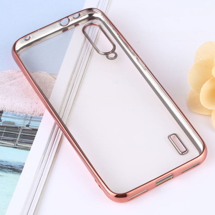 Ultra-thin Electroplating Soft TPU Protective Back Cover Case for Xiaomi Mi CC9e / Xiaomi A3