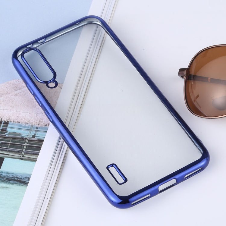 Ultra-thin Electroplating Soft TPU Protective Back Cover Case for Xiaomi Mi CC9e / Xiaomi A3