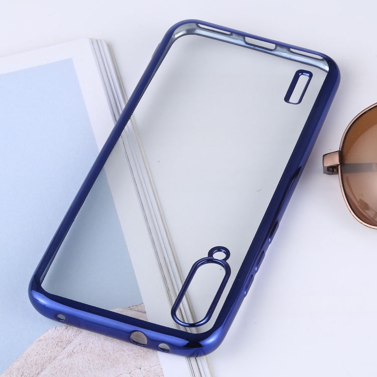 Ultra-thin Electroplating Soft TPU Protective Back Cover Case for Xiaomi Mi CC9e / Xiaomi A3