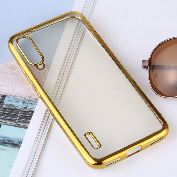 Ultra-thin Electroplating Soft TPU Protective Back Cover Case for Xiaomi Mi CC9e / Xiaomi A3