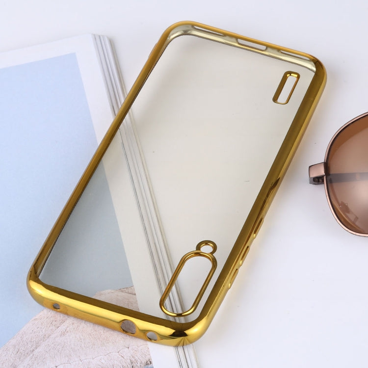 Ultra-thin Electroplating Soft TPU Protective Back Cover Case for Xiaomi Mi CC9e / Xiaomi A3