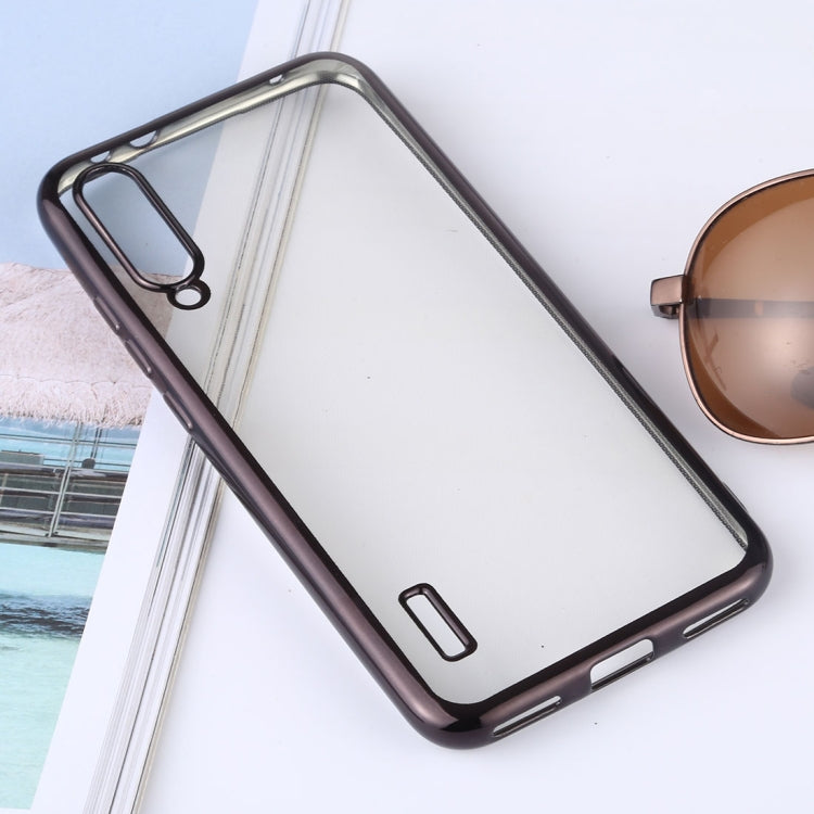 Ultra-thin Electroplating Soft TPU Protective Back Cover Case for Xiaomi Mi CC9e / Xiaomi A3