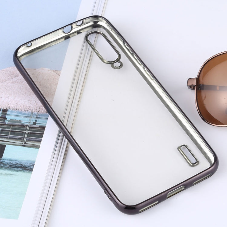 Ultra-thin Electroplating Soft TPU Protective Back Cover Case for Xiaomi Mi CC9e / Xiaomi A3