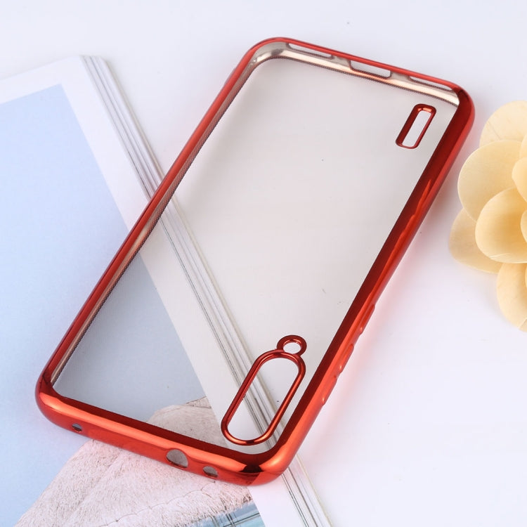 Ultra-thin Electroplating Soft TPU Protective Back Cover Case for Xiaomi Mi CC9e / Xiaomi A3