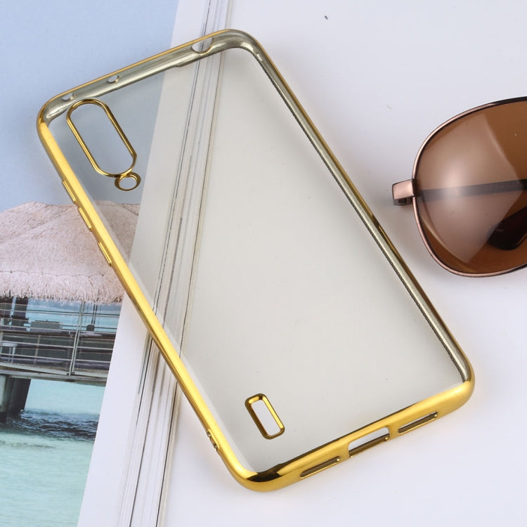 Ultra-thin Electroplating Soft TPU Protective Back Cover Case for Xiaomi Mi CC9 / A3 Lite