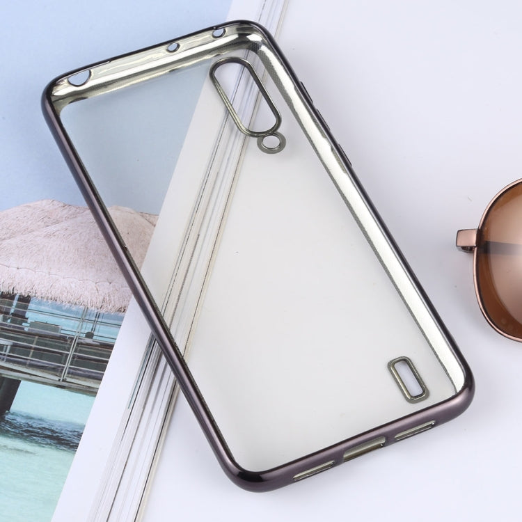 Ultra-thin Electroplating Soft TPU Protective Back Cover Case for Xiaomi Mi CC9 / A3 Lite