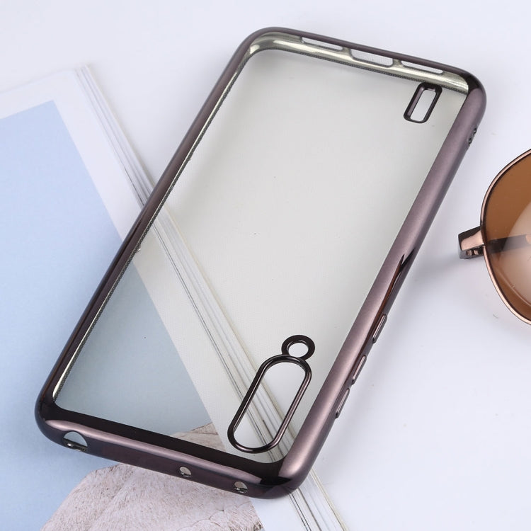 Ultra-thin Electroplating Soft TPU Protective Back Cover Case for Xiaomi Mi CC9 / A3 Lite