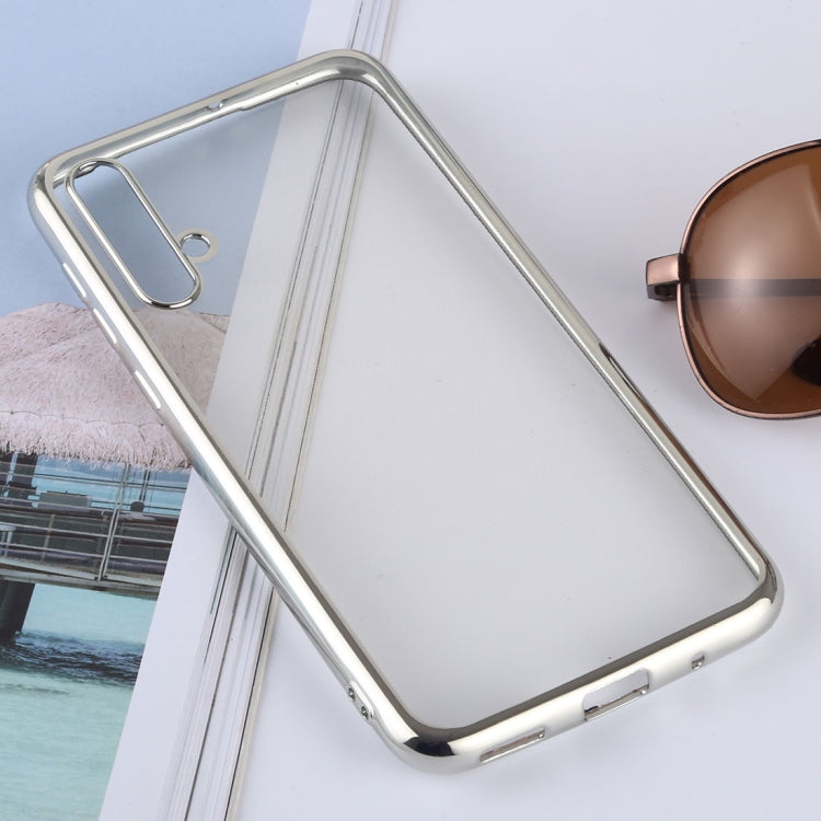 Ultra-thin Electroplating Soft TPU Protective Back Cover Case for Huawei Nova 5 / Nova 5 Pro