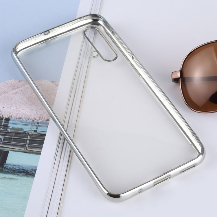 Ultra-thin Electroplating Soft TPU Protective Back Cover Case for Huawei Nova 5 / Nova 5 Pro