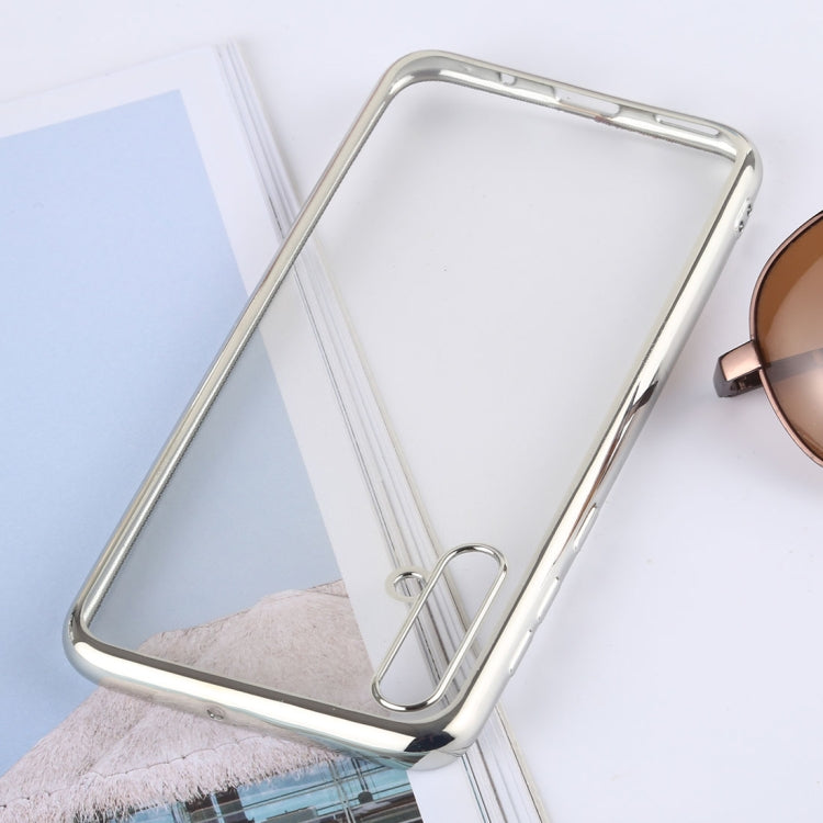 Ultra-thin Electroplating Soft TPU Protective Back Cover Case for Huawei Nova 5 / Nova 5 Pro