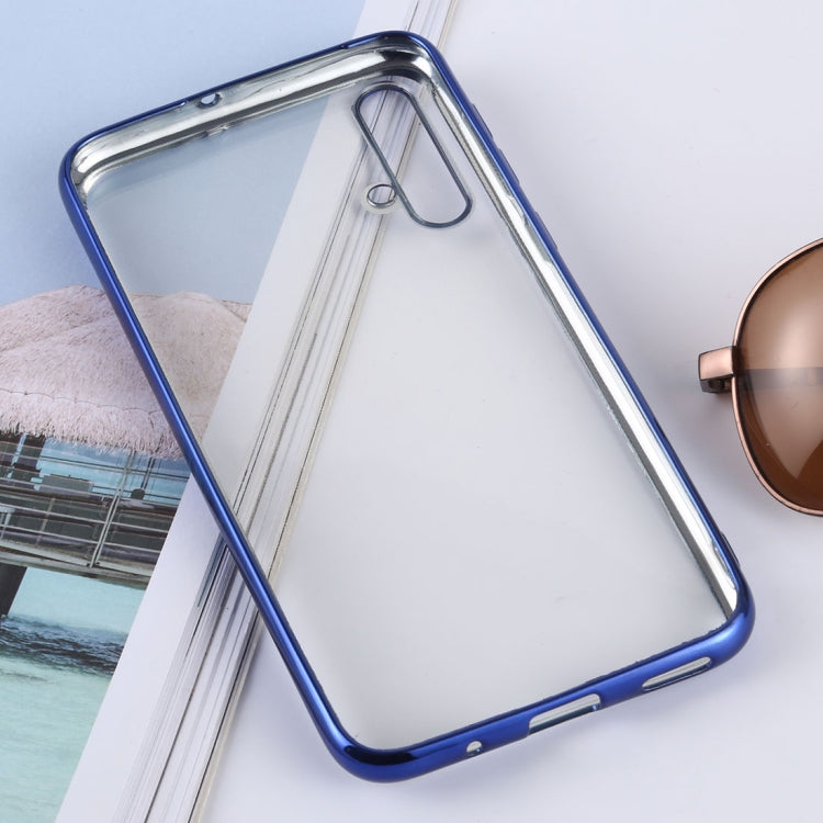 Ultra-thin Electroplating Soft TPU Protective Back Cover Case for Huawei Nova 5 / Nova 5 Pro