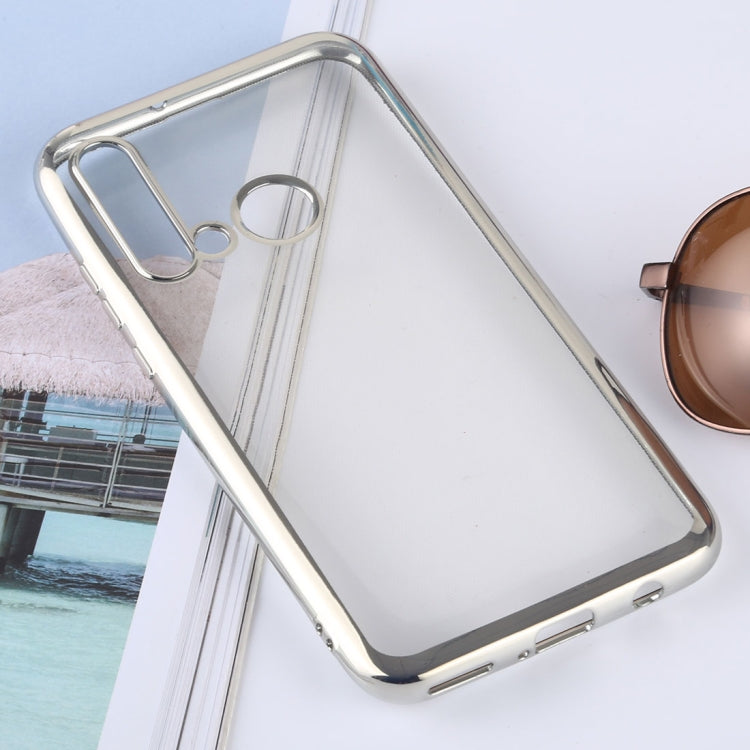 Ultra-thin Electroplating Soft TPU Protective Back Cover Case for Huawei Nova 5i