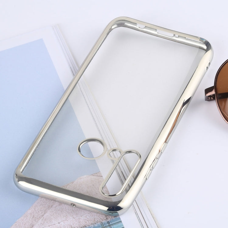 Ultra-thin Electroplating Soft TPU Protective Back Cover Case for Huawei Nova 5i