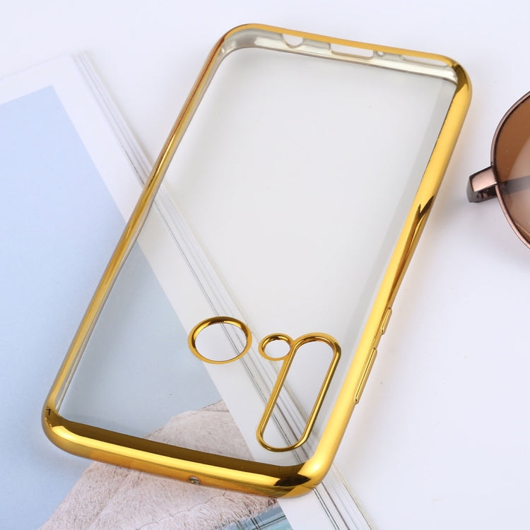 Ultra-thin Electroplating Soft TPU Protective Back Cover Case for Huawei Nova 5i