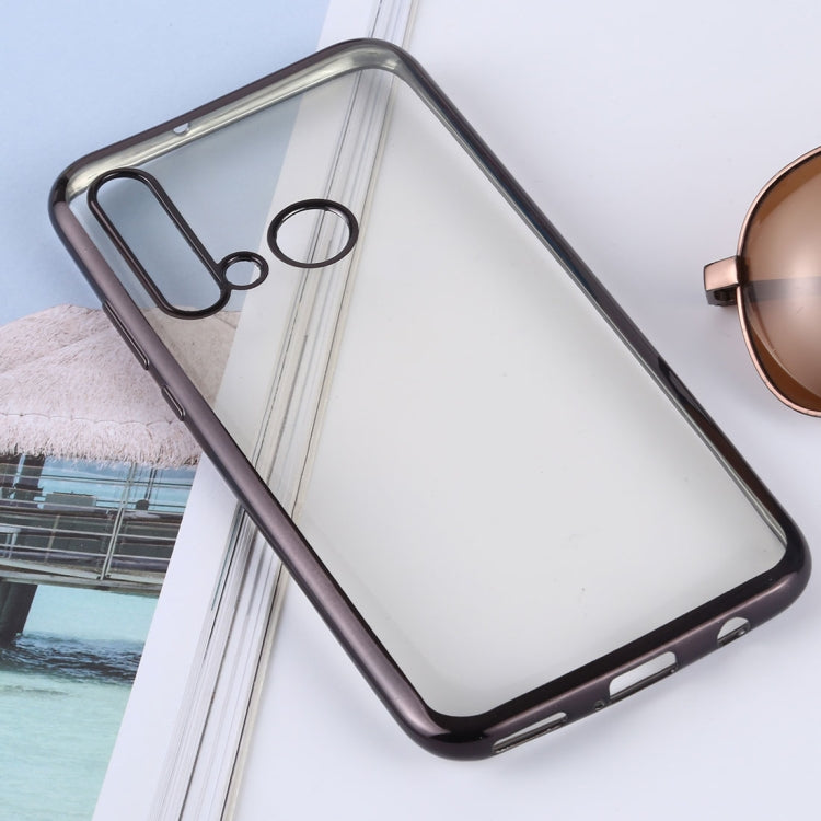 Ultra-thin Electroplating Soft TPU Protective Back Cover Case for Huawei Nova 5i