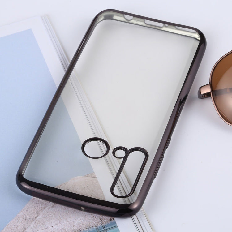 Ultra-thin Electroplating Soft TPU Protective Back Cover Case for Huawei Nova 5i