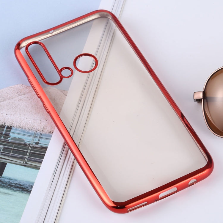 Ultra-thin Electroplating Soft TPU Protective Back Cover Case for Huawei Nova 5i