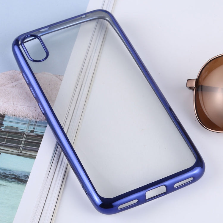 Ultra-thin Electroplating Soft TPU Protective Back Cover Case for Xiaomi Redmi 7A