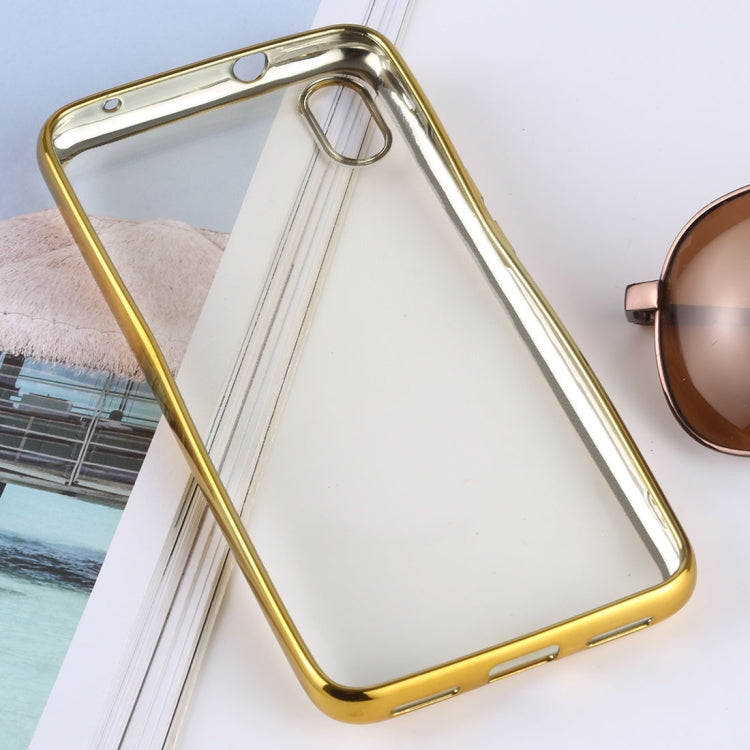 Ultra-thin Electroplating Soft TPU Protective Back Cover Case for Xiaomi Redmi 7A