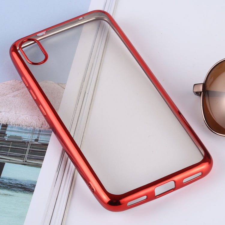 Ultra-thin Electroplating Soft TPU Protective Back Cover Case for Xiaomi Redmi 7A