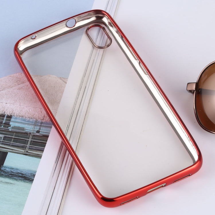 Ultra-thin Electroplating Soft TPU Protective Back Cover Case for Xiaomi Redmi 7A